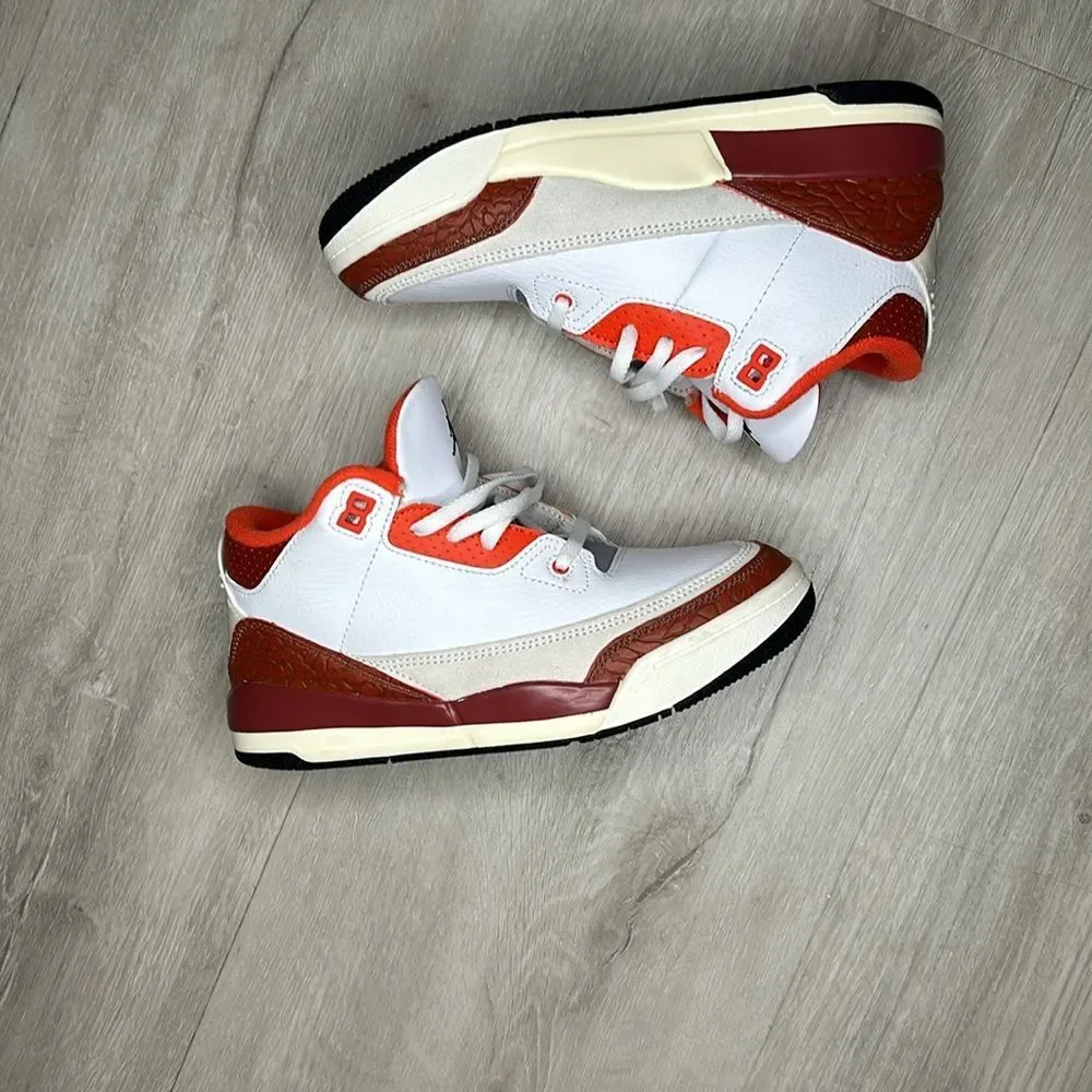 Air Jordan 3 Retro GS 'Mars Stone' dv7027-108 size 3Y NWOT